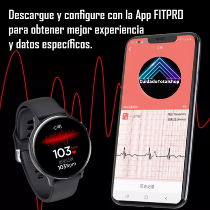 Combo Smartwatch Active 2 + Audifonos F9